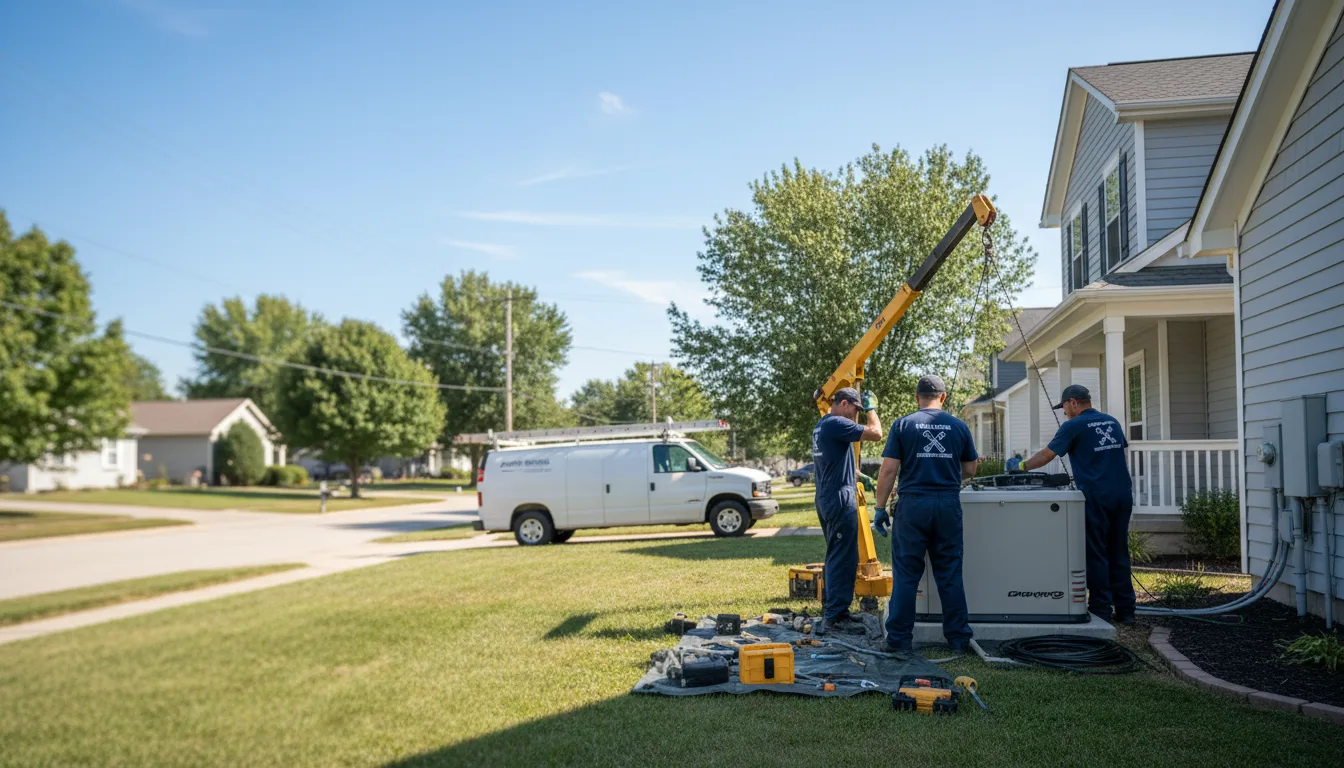 Generator Installation in Olin, IA near me